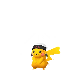 Pikachu (Brendan’s Hat) (Shiny, Female) in Pokémon GO