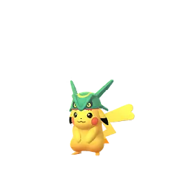 Pikachu (Rayquaza Hat) (Female) in Pokémon GO
