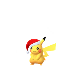 Pikachu (Santa Hat) (Male) in Pokémon GO