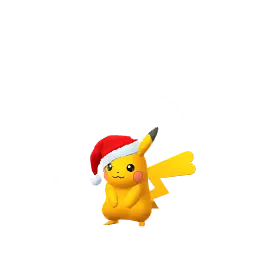 Pikachu (Santa Hat) (Shiny, Female) in Pokémon GO