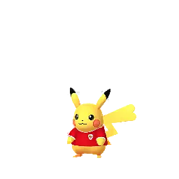 Pikachu (Indonesia Football Jersey) (Female) in Pokémon GO