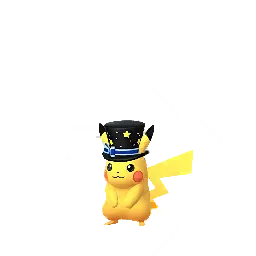 Pikachu (Party Top Hat) (Male) in Pokémon GO