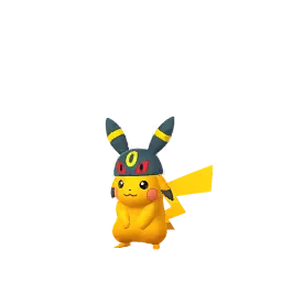 Pikachu (Umbreon Hat) (Shiny, Male) in Pokémon GO