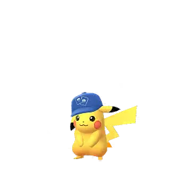 Pikachu (Pokémon TCG Hat) (Male) in Pokémon GO