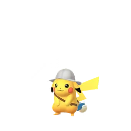 Pikachu (Explorer) (Male) in Pokémon GO