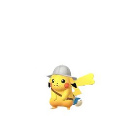 Pikachu (Explorer) (Female) in Pokémon GO