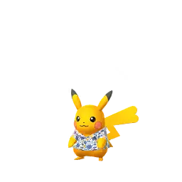 Pikachu (Kariyushi Shirt) (Shiny, Female) in Pokémon GO