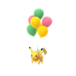 Pikachu (Green Balloons) (Male) in Pokémon GO