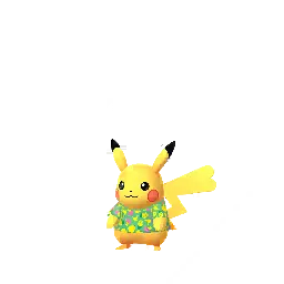 Pikachu (Green Berry T-shirt) (Female) in Pokémon GO