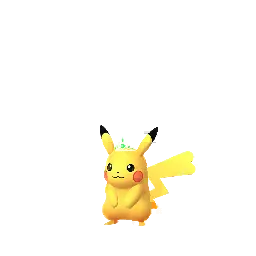 Pikachu (Malachite Crown) (Female) in Pokémon GO