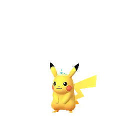 Pikachu (Aquamarine Crown) (Male) in Pokémon GO