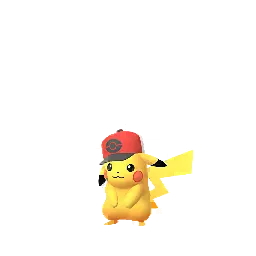 Pikachu (Hilbert’s Hat) (Male) in Pokémon GO
