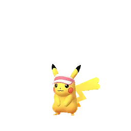 Pikachu (Rosa’s Visor) (Female) in Pokémon GO