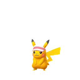 Pikachu (Rosa’s Visor) (Shiny, Male) in Pokémon GO
