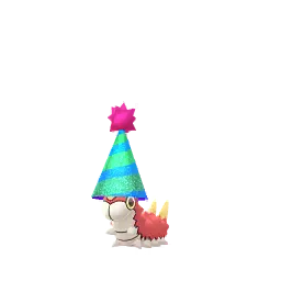 Wurmple (Cappellino da festa) in Pokémon GO