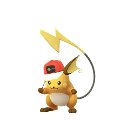 《Pokémon GO》中的雷丘 (世界帽子) (雌性)