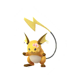 《Pokémon GO》中的雷丘 (櫻花裝飾) (雌性)