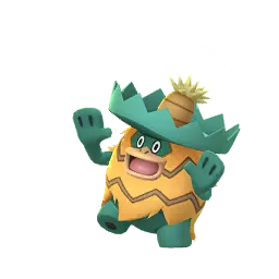 《Pokémon GO》中的樂天河童 (異色、雌性)