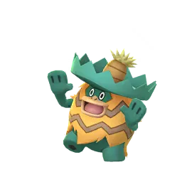《Pokémon GO》中的樂天河童 (異色、雄性)