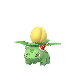 Ivysaur (Gorrito de fiesta) (Variocolor) en Pokémon GO