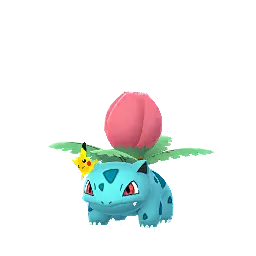 Ivysaur (Visera de Pikachu) en Pokémon GO