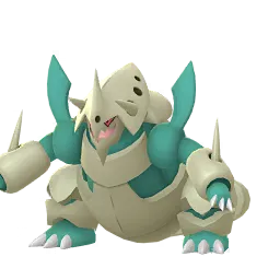 ポケモンGOのメガボスゴドラ (いろちがい)