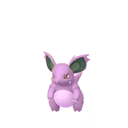 ポケモンGOのニドリーナ (いろちがい)