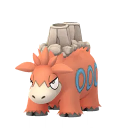 Camerupt (Hembra) en Pokémon GO