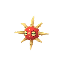《Pokémon GO》中的太陽岩 (異色)