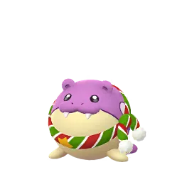 ポケモンGOのタマザラシ (ホリデー仕様のマフラー) (いろちがい)