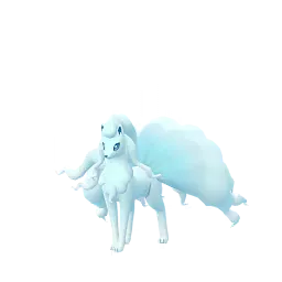 Ninetales de Alola em Pokémon GO