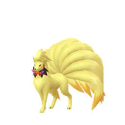 《Pokémon GO》中的九尾 (萬聖節慶服裝)