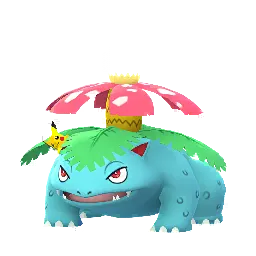 Venusaur (Visera de Pikachu) (Macho) en Pokémon GO