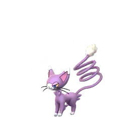 Glameow (Brilhante) em Pokémon GO