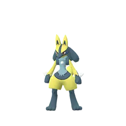 ポケモンGOのルカリオ (いろちがい)