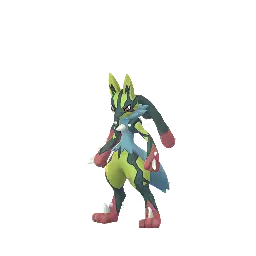 Mega-Lucario (Schillernd) in Pokémon GO