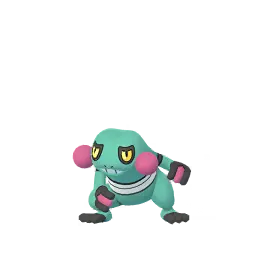 《Pokémon GO》中的不良蛙 (異色、雌性)