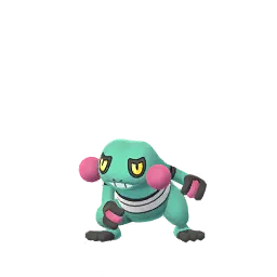 《Pokémon GO》中的不良蛙 (異色、雄性)