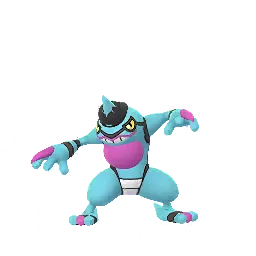 Toxicroak (Backwards Cap) (Shiny, Female) in Pokémon GO