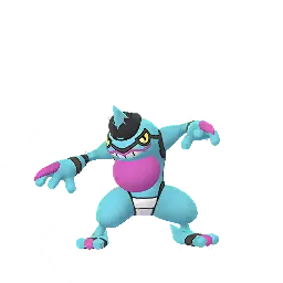 Toxicroak (Backwards Cap) (Shiny, Male) in Pokémon GO