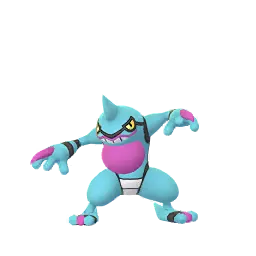 Toxicroak (Shiny, Male) in Pokémon GO