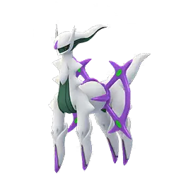 Arceus (di tipo Drago) in Pokémon GO