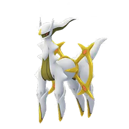 Arceus (Electric-Type) in Pokémon GO