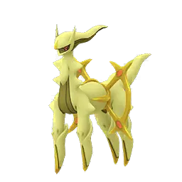 Arceus (Electric-Type) (Shiny) in Pokémon GO