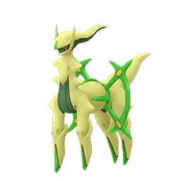 Arceus (Tipo Planta) (Brilhante) em Pokémon GO