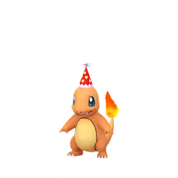 Charmander (Chapéu de festa) em Pokémon GO