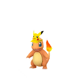 Charmander (Viseira de Pikachu) em Pokémon GO