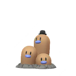 Дагтрио (Котелок) (Сияющие) в Pokémon GO