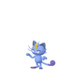 Pokémon GO'da Alola Meowth (Parlak)