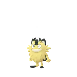 Meowth de Galar (Brilhante) em Pokémon GO